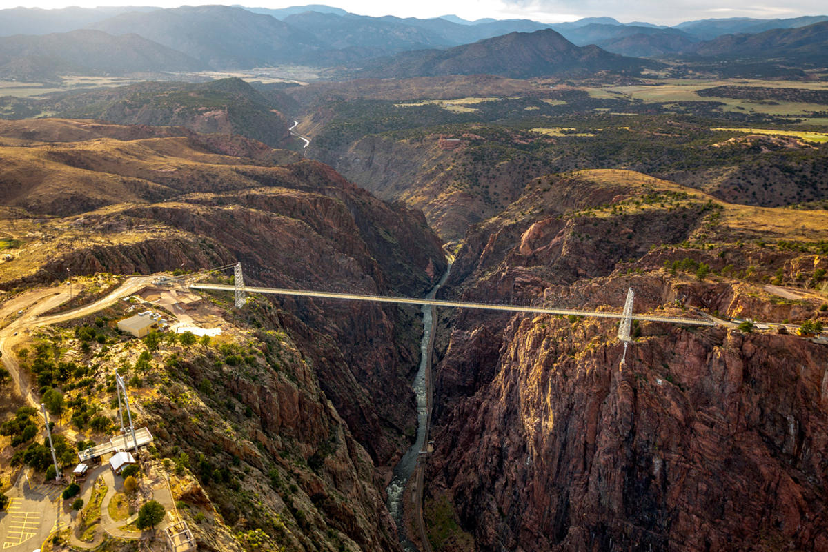 Highest Suspension Bridge In Colorado Royal Gorge Bridge Highest Suspension Bridge In Colorado Royal Gorge Bridge