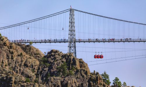 Royal Gorge Bridge & Park; Canon City; Fremont County; Colorado; USA