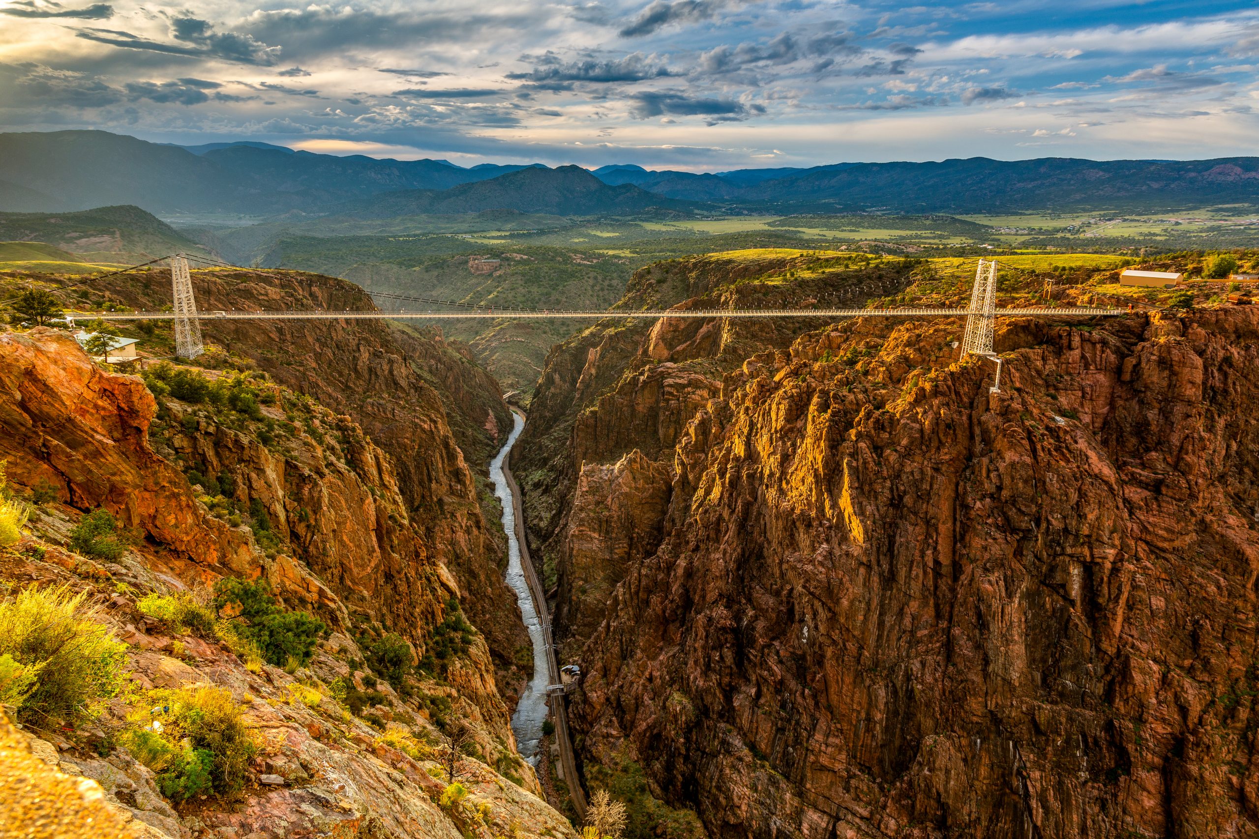 Royal Gorge Bridge Mountain Pass M Tal B Timent Souvenir R Plique   Profile Storm 2b Scaled 