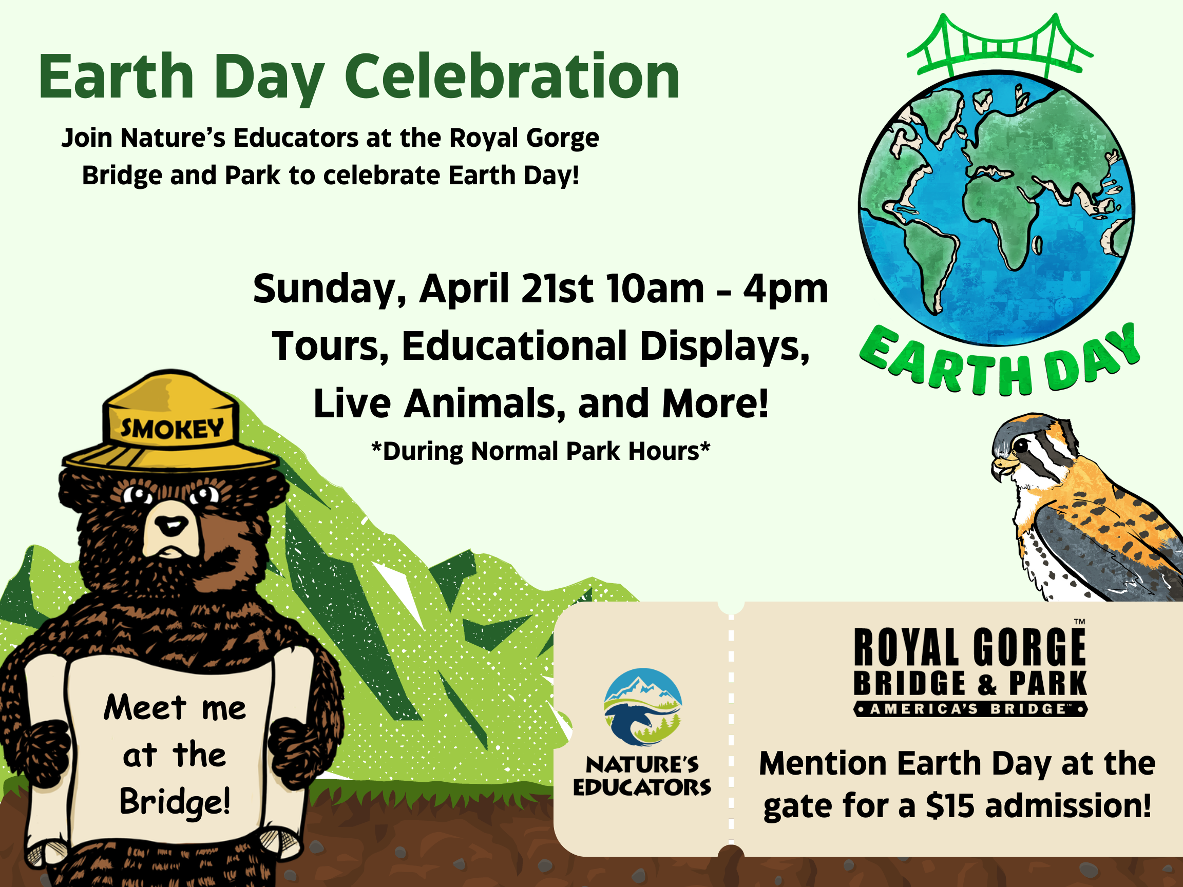 Earth Day at Royal Gorge Bridge and Park