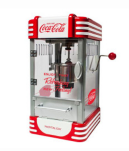 Coca Cola Tabletop Popcorn Maker