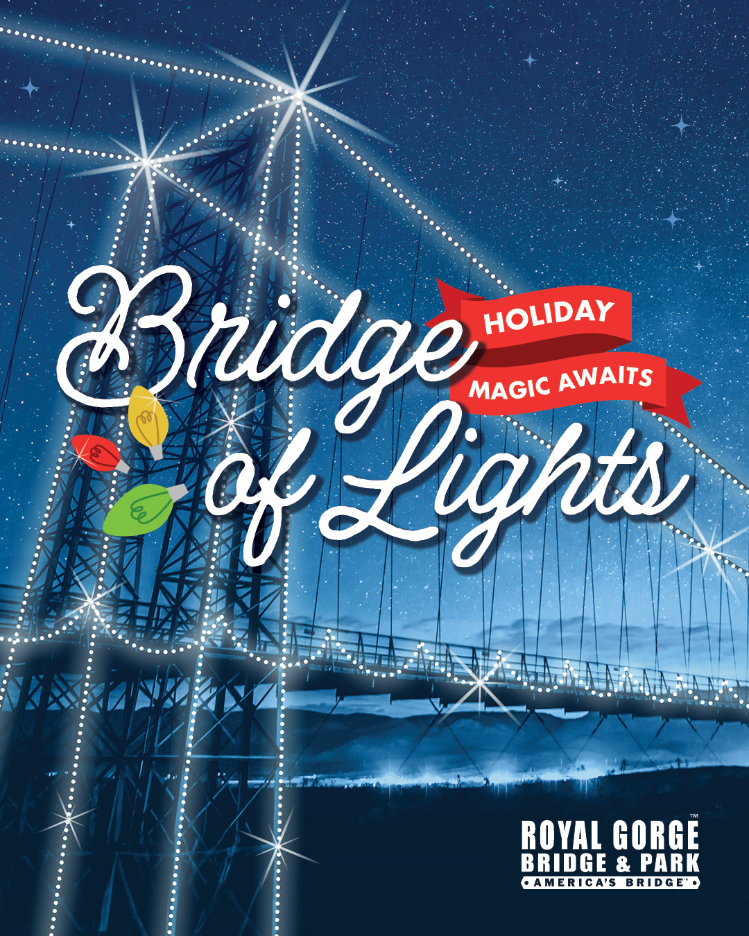 royal gorge bridge of lights Christmas event